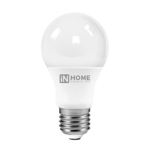 Лампа светодиодная LED-A60-VC 10Вт 230В Е27 3000К 950Лм IN HOME
