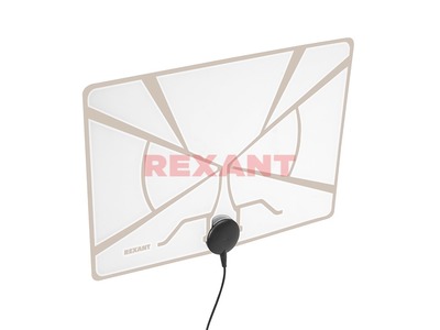 Антенна комнатная «Активная» для цифрового телевидения DVB-T2, Ag-709 REXANT Антенна комнатная «Активная» для цифрового телевидения DVB-T2, Ag-709 REXANT