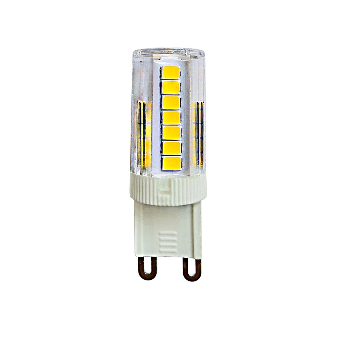 LED-JCD-5W/3000K/G9/CL GLZ09TR Лампа светодиодная, прозрачная. Теплый белый свет (3000К). Картон. ТМ LED-JCD-5W/3000K/G9/CL GLZ09TR Лампа светодиодная, прозрачная. Теплый белый свет (3000К). Картон. ТМ